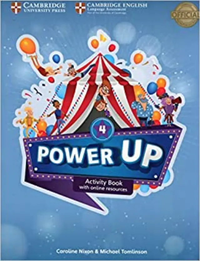 POWER UP 4 ACTIVITY BOOK ( + ON LINE RESOURCES)