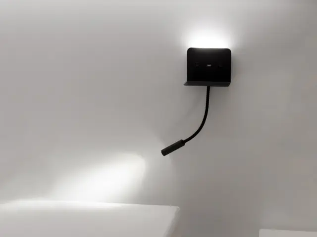 Jak 04229/B/W Φωτιστικό τοίχου led μαύρο
