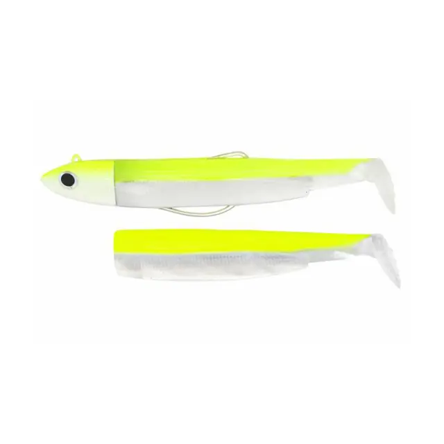 Σιλικονούχο Fiiish Black Minnow Νο2 Combo BM3042 Combo Off Shore - 10gr Fluo Yellow