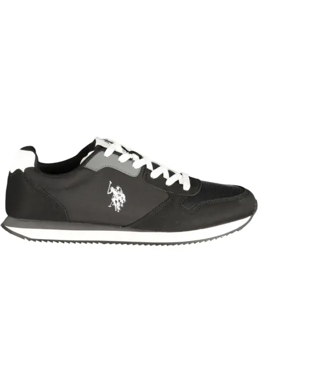 U.S. Polo Assn. - Ανδρικά Παπούτσια Sneakers HAPPY003M6TH1-BLK Μαύρο