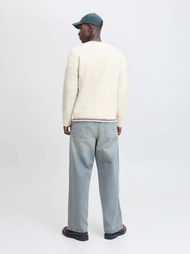 JORNORREBRO KNIT CARDIGAN LN Sea Salt 2