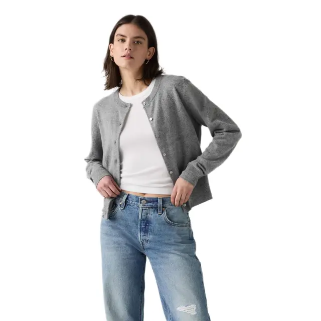 Levi's Supersoft Crewneck Cardigan γυναικεία πλεκτή ζακέτα 0037P0001-1
