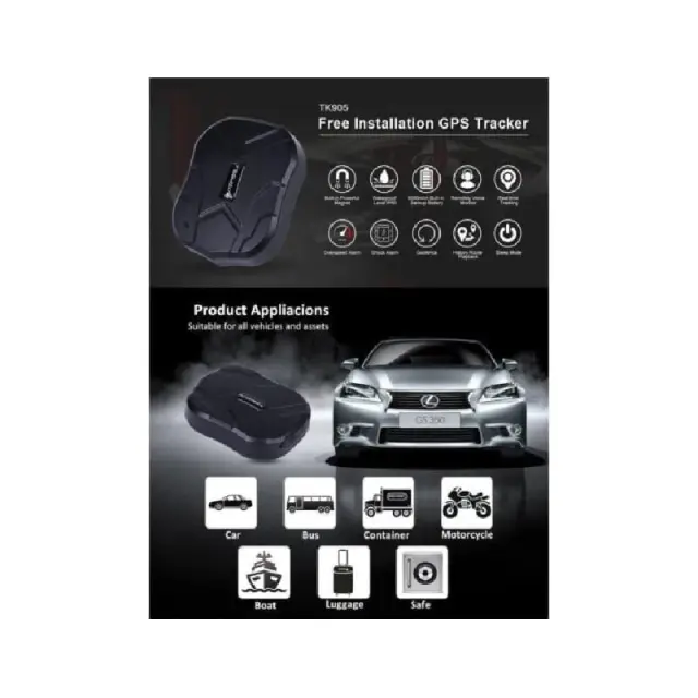 GPS Tracker TK905 Κατάλληλο Για Αυτοκίνητα, Φορτηγά Και Σκάφη - GPS Tracker 013105 3
