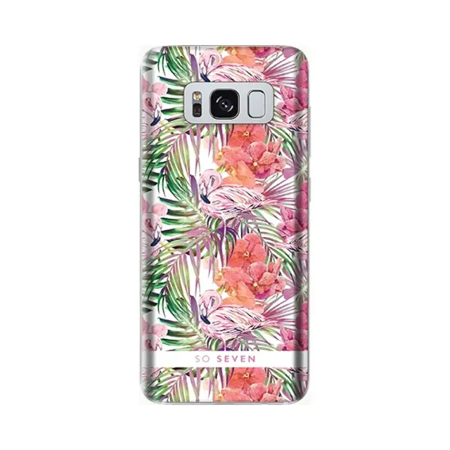 Πλαστική Θήκη So Seven Rio De Janeiro Για Samsung Galaxy S8 Flamingo