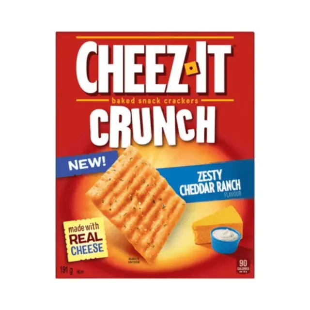 Cheez-It Crunch Zesty Cheddar Ranch 191gr