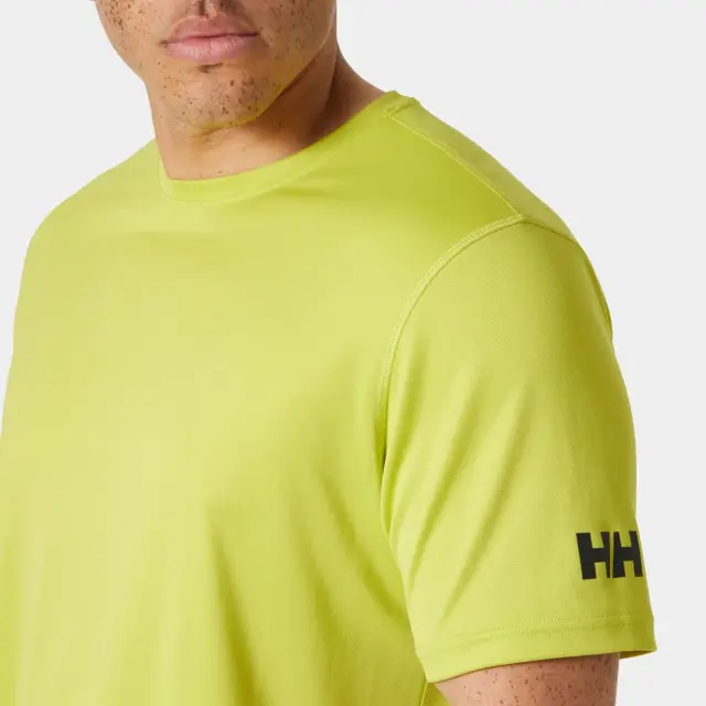 Helly Hansen Tech T-shirt 2.0 Ανδρικό Cyber Lime - M 3