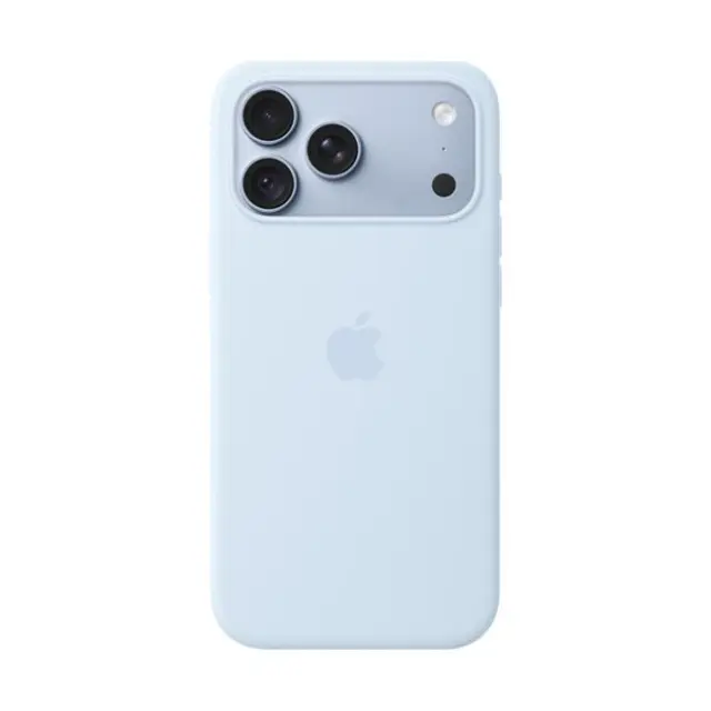 Apple iPhone 18 Pro Max Silicone Case with MagSafe Crisp Blue (MK934ZM/A)