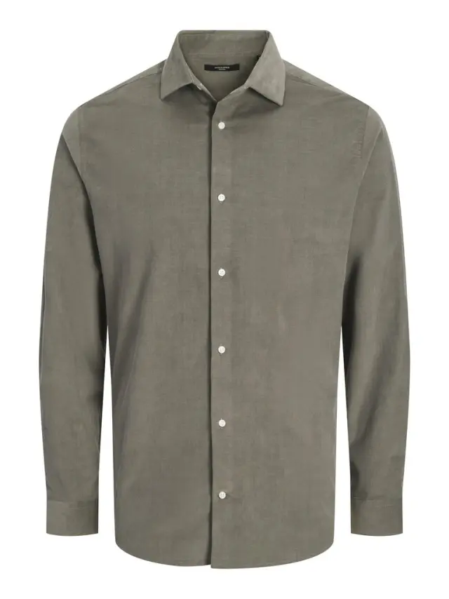 JPRBLAPARKER CORDUROY L/S SHIRT BF - Smokey Olive