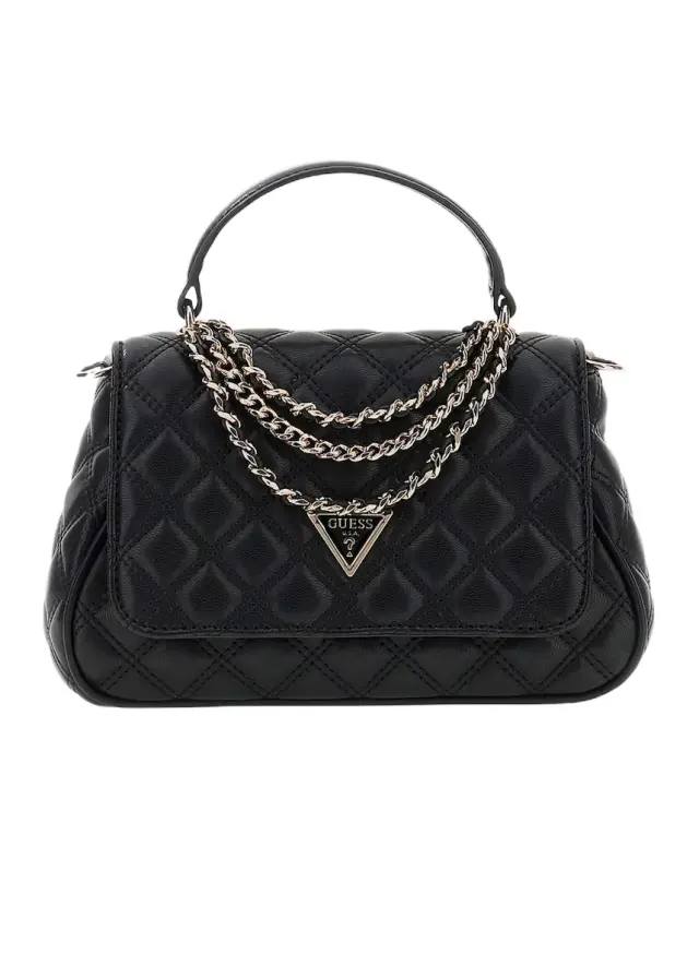 Guess γυναικεία τσάντα χειρός/χιαστί GIULLY II TOP HANDLE FLAP HWQG9673190-1