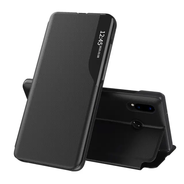 Techsuit® eFold Series Προστατευτική Θήκη Βιβλίο για Huawei P20 Lite- Black