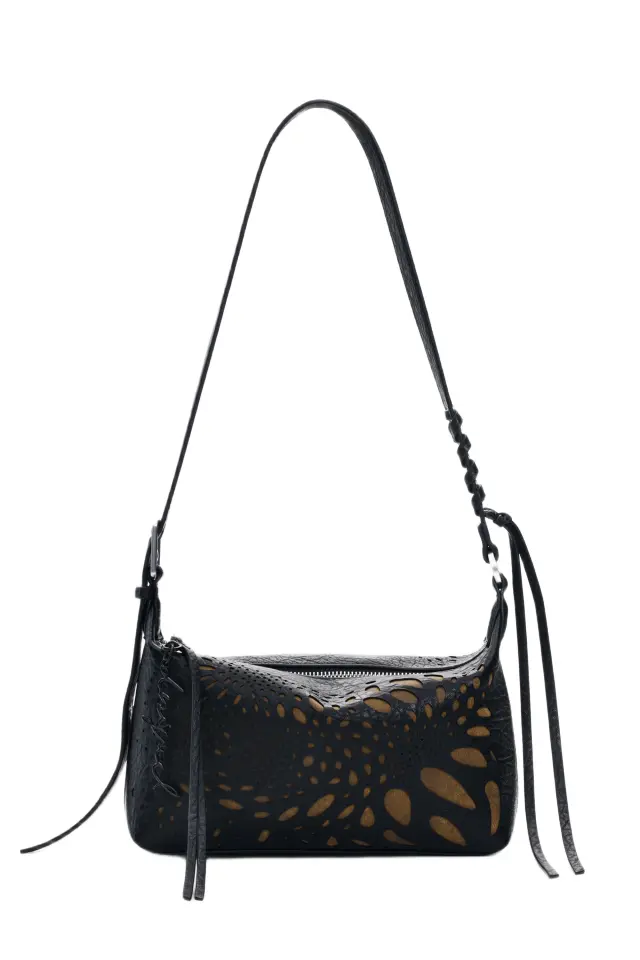 Desigual - Γυναικεία Τσάντα Ώμου / Χιαστί Notus Huntington Mini 26WAXP88-2000 Μαύρο