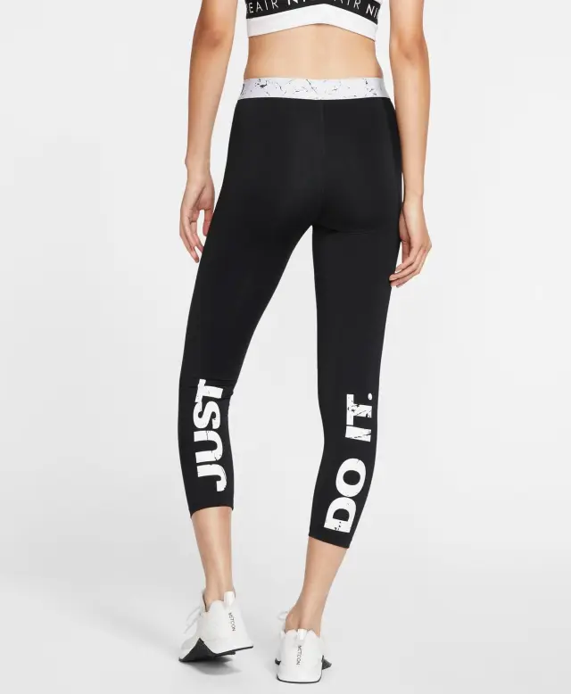 Nike Pro Marble GRX Γυναικείο Κολάν BV5617-010 Μαύρο - XS 3