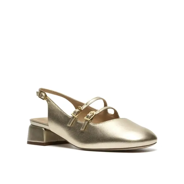 Clarks Daiss30 Dazz Gold Gold Leather - 38 3