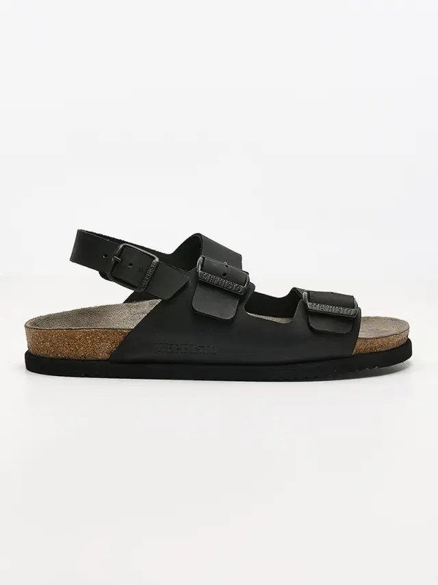 Mephisto Πέδιλα Ανδρικό δέρμα Μαύρο MEP/NARDO BLACK 2