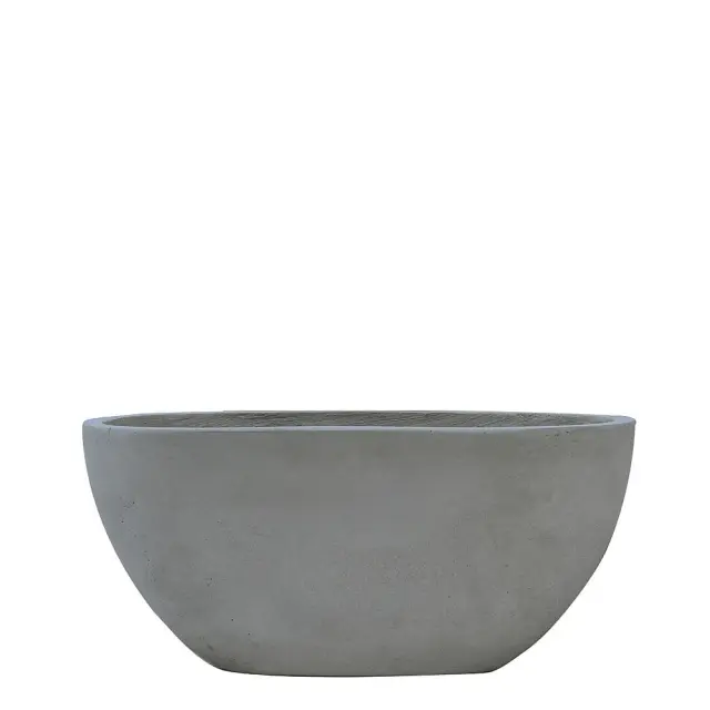 Γλάστρα Γκρι Τσιμέντο 56x27x26cm