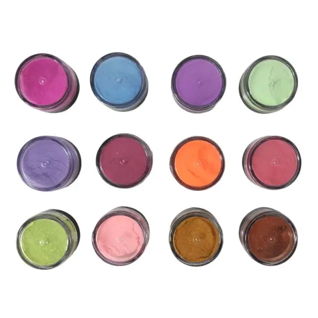 Σκόνη νυχιών σετ 12 διαφορετικά χρώματα - Nail powder Z691604 2