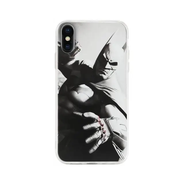 Θήκη Σιλικόνης ERT Group Phone Case Batman 019 DC Για Apple iPhone X / XS Gray