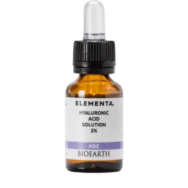 BIOEARTH Elementa Hyaluronic Acid Solution 2% Αντιρυτιδικός Ορός 15ml