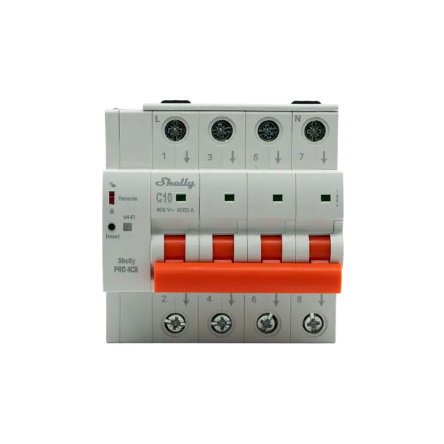 3800238074104 | Shelly Pro 4CB C10 | EAN 3800238074104