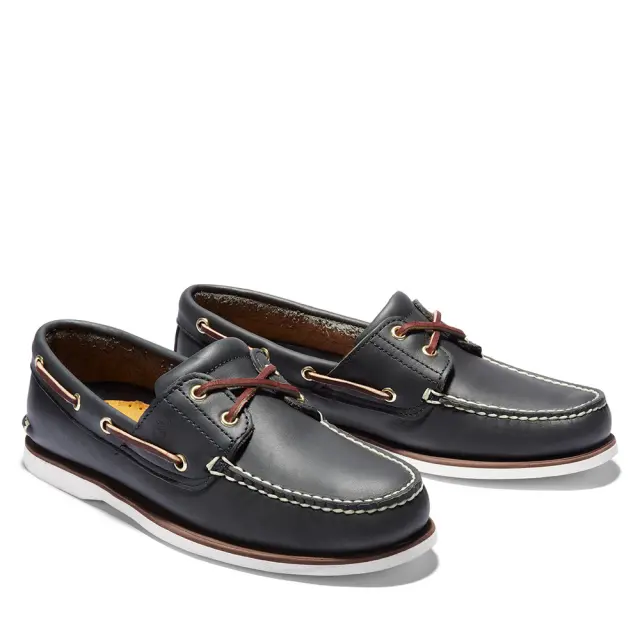 Ανδρικά Δερμάτινα Μοκασίνια Timberland Classic Boat TB174036484 Blue Μπλε - 41 2