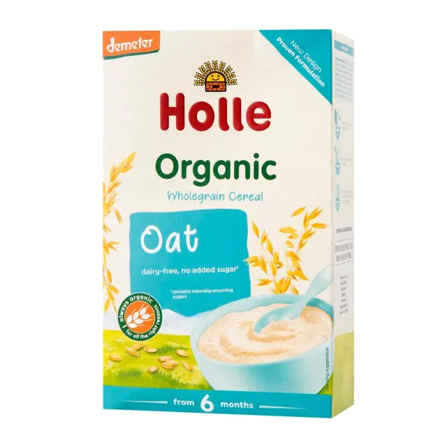 Holle Organic Oat Παιδική Κρέμα Βρώμης 6m+ 250gr