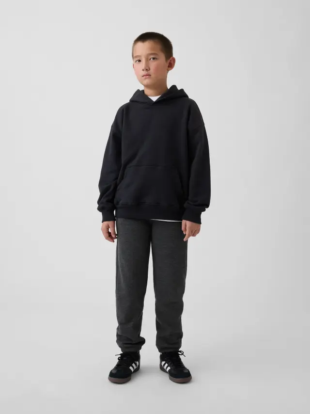 Παιδικό Παντελόνι Φόρμας Relaxed Gap Logo grey