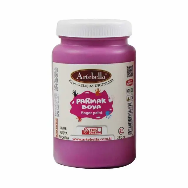 Artebella Δακτυλομπογιά - 8208 Fuchsia - 250ml