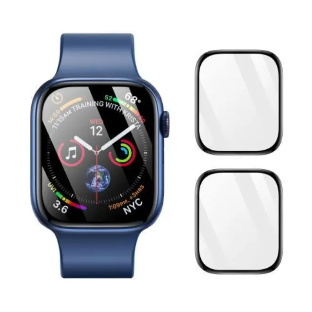 Tempered Glass Dux Ducis Apple Watch Series 7/ 8/ 9 41mm Μαύρο (2 pcs) N65882