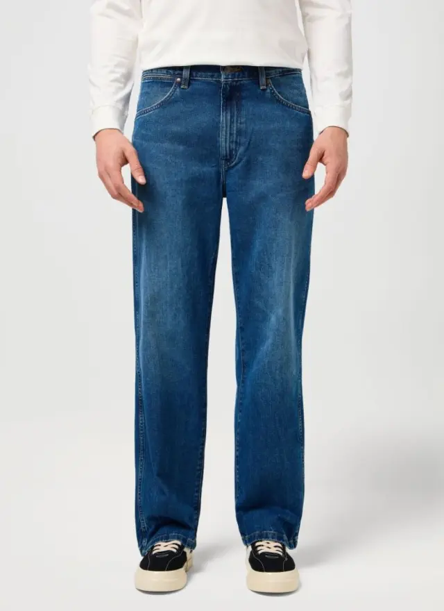 Wrangler Ανδρικό RETRO Τζιν Παντελόνι 112371018 – Light Blue - 33W 34L