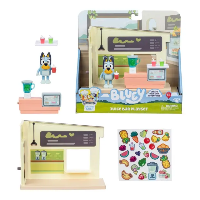 Σετ Παιχνιδιού Juice Bar με φιγούρες Bluey 2