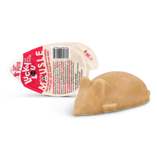 Lucky Lou Mausle Γαλοπούλα Grain Free – GMO Free – Sugar Free 28gr