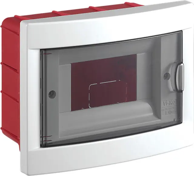 Flush Mounted MCB Box Colorless - General Flush Mounted Distribution Box 6 Gang
