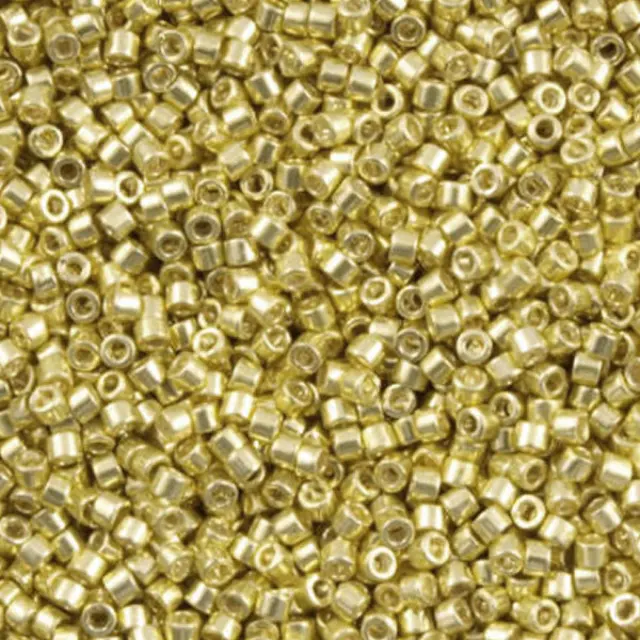 Χάντρα Miyuki Delica 11/0 - DB412 - Galvanized Yellow ~7gr
