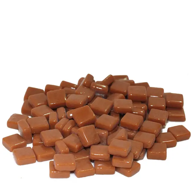 Γυάλινη Ψηφίδα Pure Glass PG42 - 10x10mm - Brown - 100gr