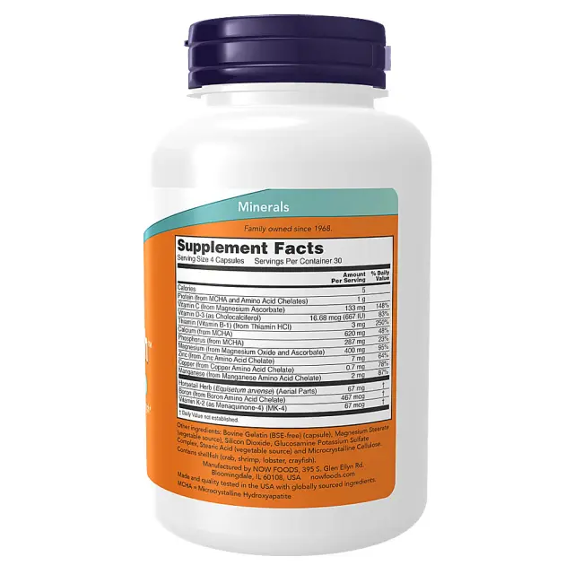 Now Foods Bone Strength 240 Capsules 2