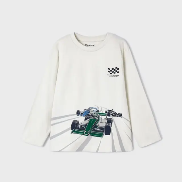 Baby 6 μηνών έως 4 ετών Μπλούζα διαδραστική Better Cotton πράσινο - 3Ε