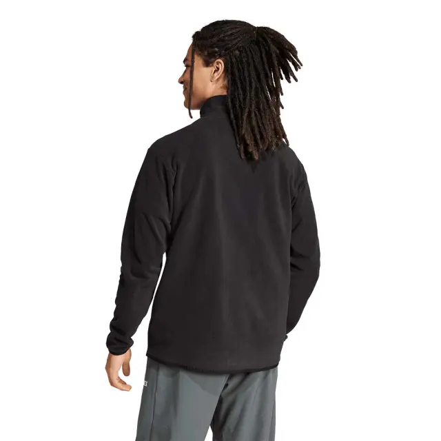 adidas Performance Men's Terrex Multi Essentials Half-Zip Fleece Jacket Μαύρο JP0783 (adidas Performance) 2