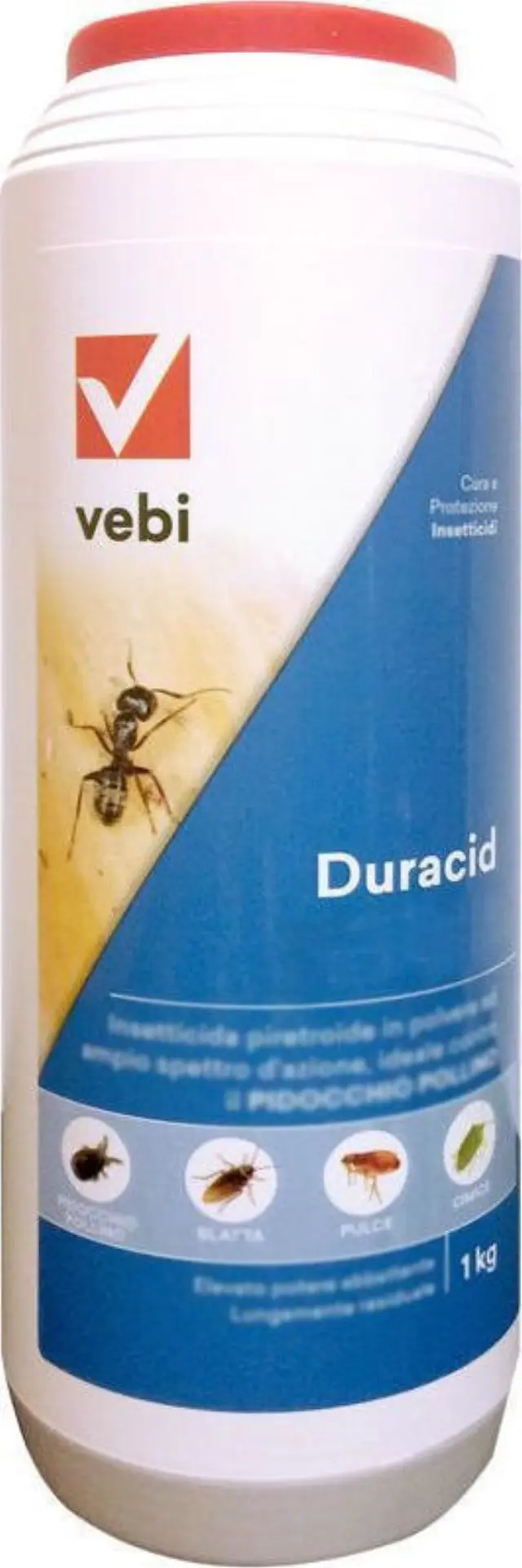 Σκόνη για Ψύλλους / Μυρμήγκια / Κατσαρίδες Duracid 200gr 15046