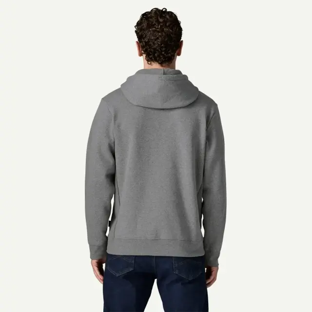 Patagonia Men's P-6 Label Uprisal Hoody Gravel Heather Φούτερ - X Large 2