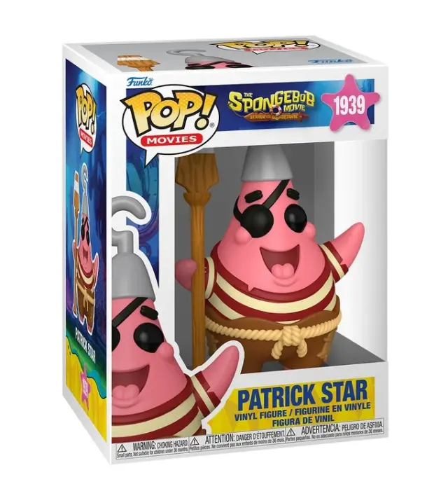 Φιγούρα Funko Pop! Movies: The SpongeBob Movie - Patrick Star #11939 Vinyl Figure 3