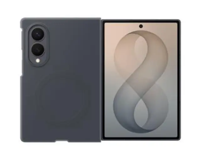 EF-EF971CBE Samsung Silicone Magnet Cover for Galaxy Z Fold 8 Graphite