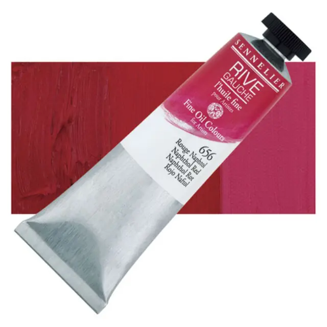 Sennelier Λάδι Rive Gauche 656 Naphthol Red - 40ml