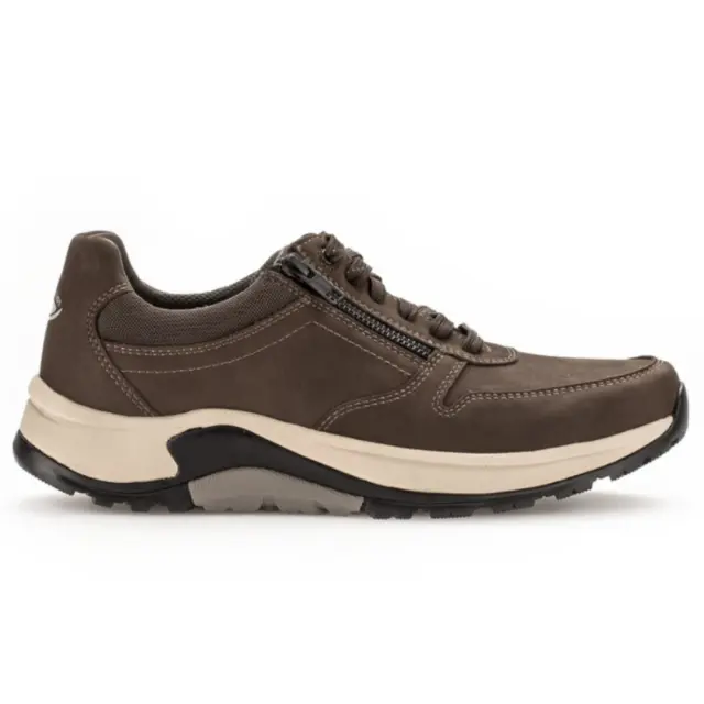 Pius Gabor Sneakers Ανδρικό δέρμα Nubuck/ύφασμα Καφέ PGA/800014 18-MOCCA