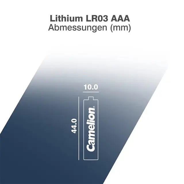 Camelion FR03-BP2 – Μπαταρία Λιθίου AAA 1.5V (2τμχ) 3
