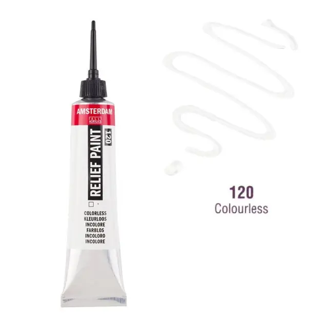 Talens Amsterdam Περίγραμμα, 120 Άχρωμο - 20ml