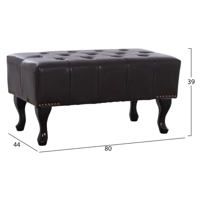 ΤΑΜΠΟΥΡΕ ΥΠΟΠΟΔΙΟ FB9226.01 PU 80x44x39Y εκ.ΣΚ.ΚΑΦΕ 2
