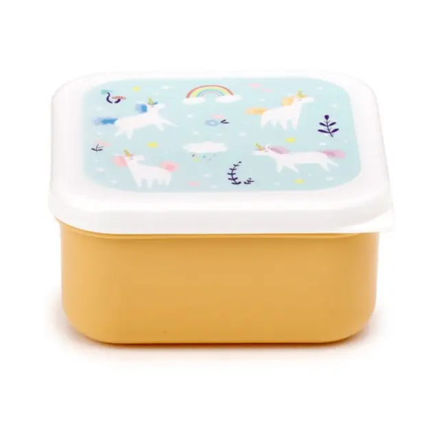 Puckator Σετ 3 Δοχεία φαγητού / 3 Stackable Lunch Boxes: Unicorn Magic 2