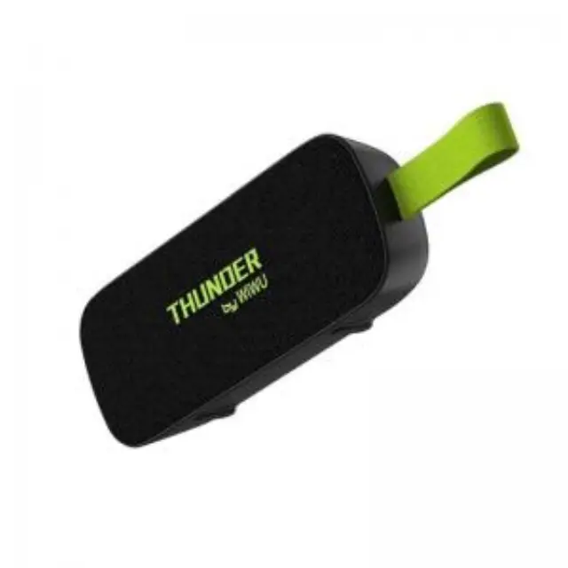 Φορητό Ηχείο Bluetooth WiWU Thunder H2 TWS BT 5.3 USB MicroSD IPX7 1200mAh 10W Μαύρο N68286 2