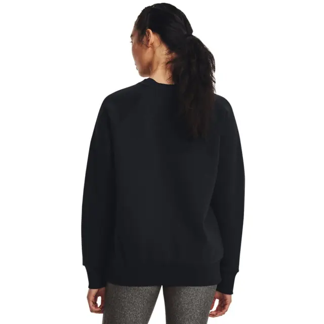 Under Armour Rival Fleece Crew (1379508-001) - Μαύρο - M 3