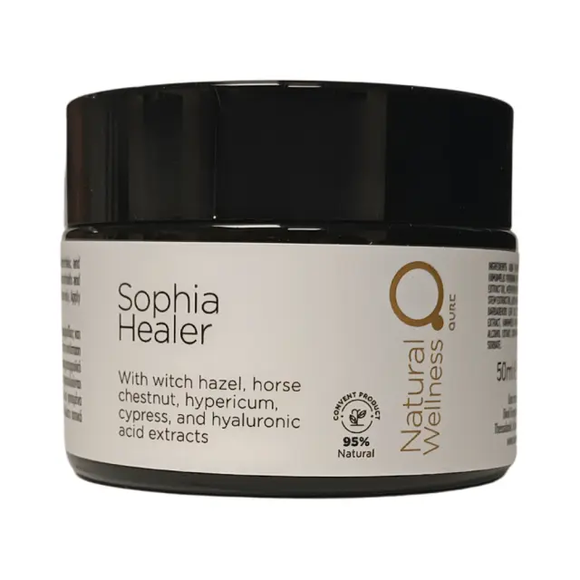 Sophia Healer Cream Horse Chestnut and Hamamelis 50ml by Natural Wellness - Αναπλαστική Κρέμα με Ιπποκαστανιά και Αμαμελίδα